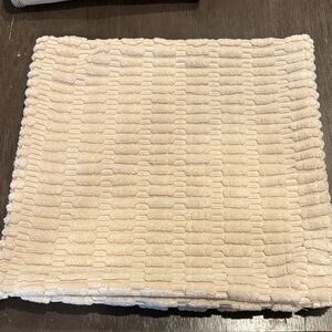 Textured Cream Pillow